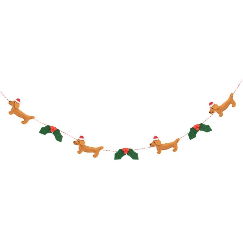 JULEGIRLANDER – Dachshund – Sass & Belle