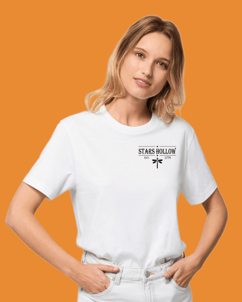 Hovedbilde T-SKJORTE – Stars Hollow Logo – Festligetrykk