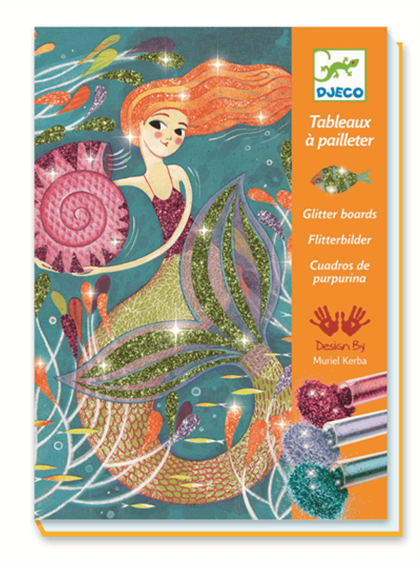 HOBBYSETT – Havfruer med glitter – Djeco