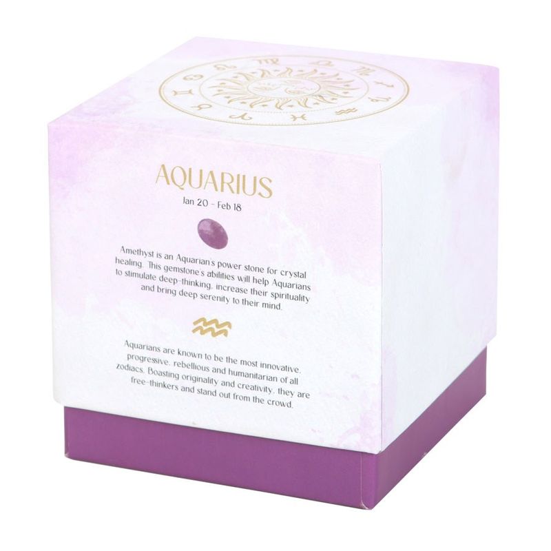 STJERNETEGNLYS – Vannmannen (Aquarius) – Zodiac Krystall – Something Different
