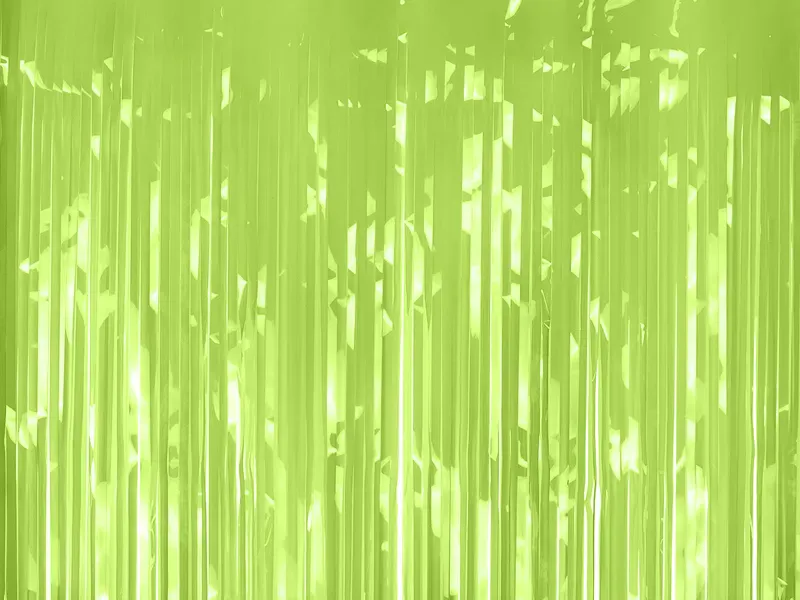 PARTYGARDIN – Lysegrønn – 100 x 200 cm – PartyDeco