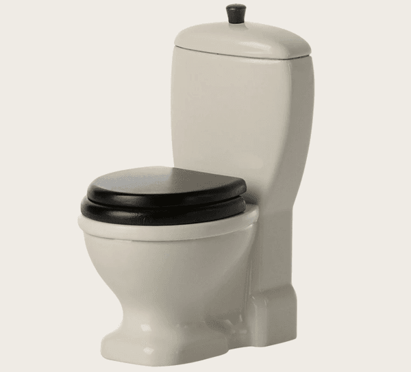 Hovedbilde TOALETT TIL MUSENE – Offwhite med sort sete – ...