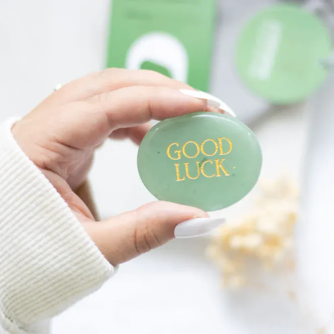 Hovedbilde KRYSTALL – Good Luck – Grønn aventurin – ...