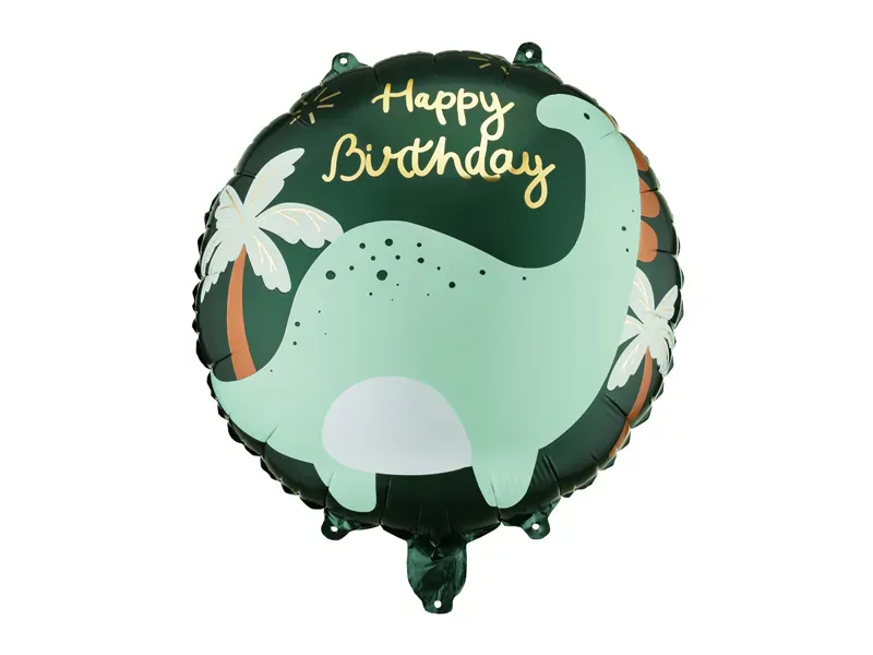 FOLIEBALLONG – Happy Birthday Dinosaur – PartyDeco
