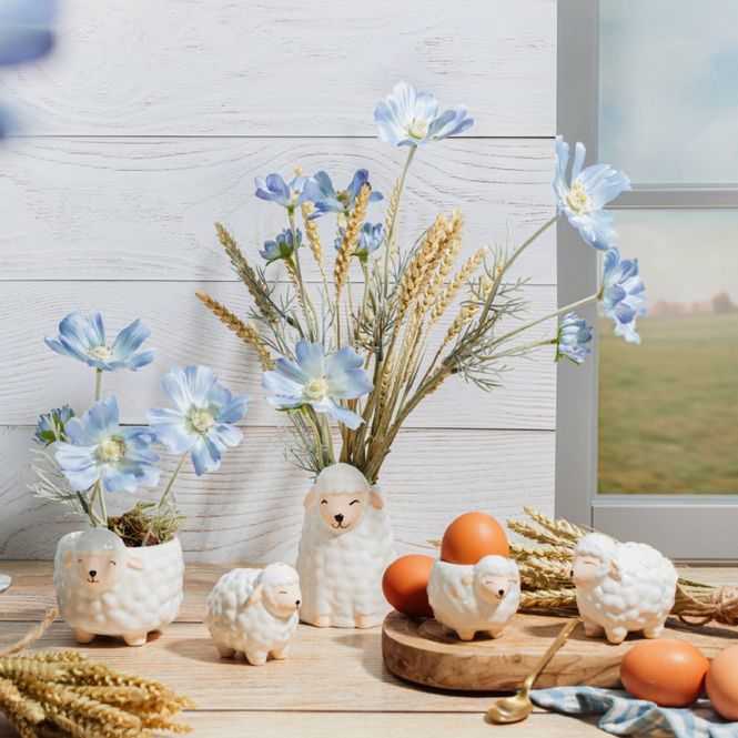 Hovedbilde LITEN BLOMSTERPOTTE – Sau – Sass & Belle
