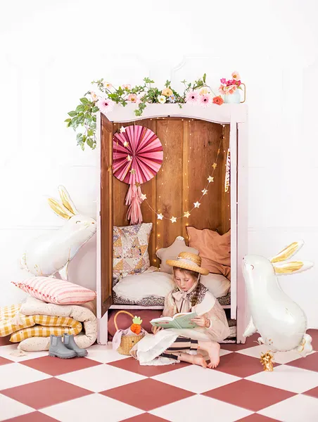 Hovedbilde FOLIEBALLONG – Påskehare – PartyDeco