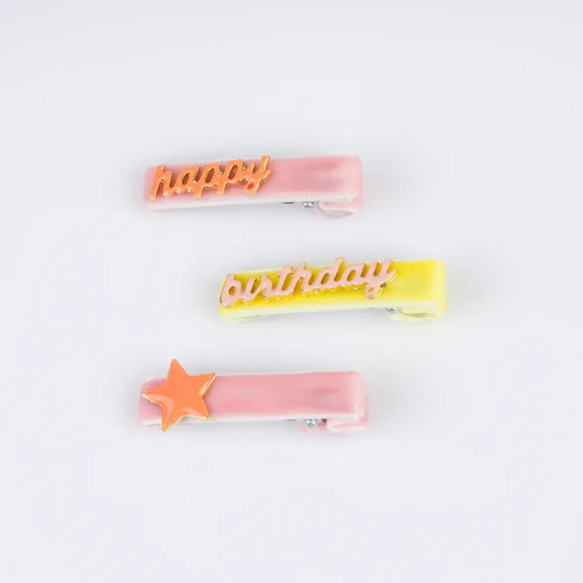 HÅRSPENNER – Happy Birthday – 6 pk – Meri Meri