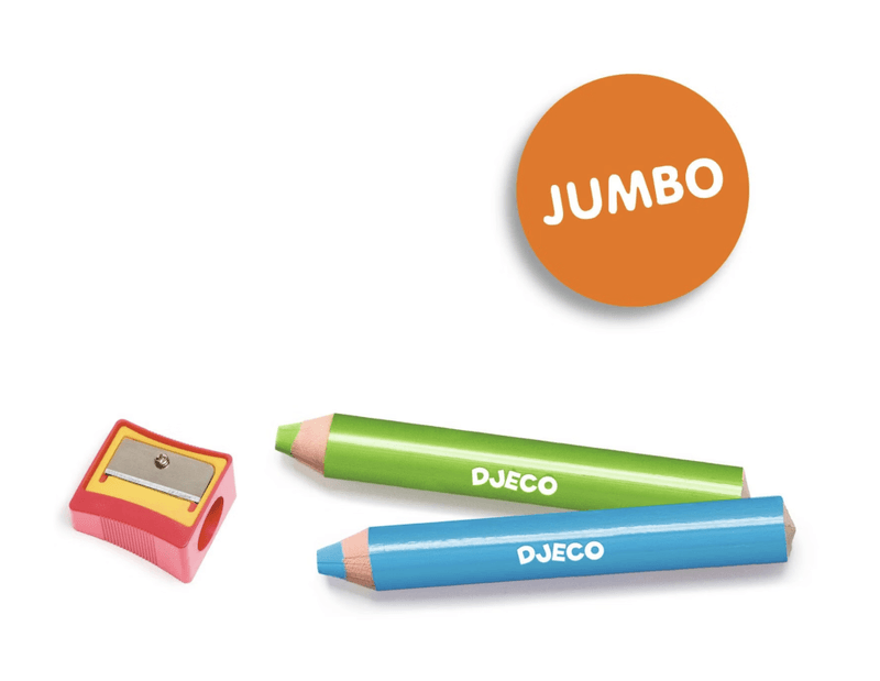FARGEBLYANTER – Jumbo 8 pk – Djeco