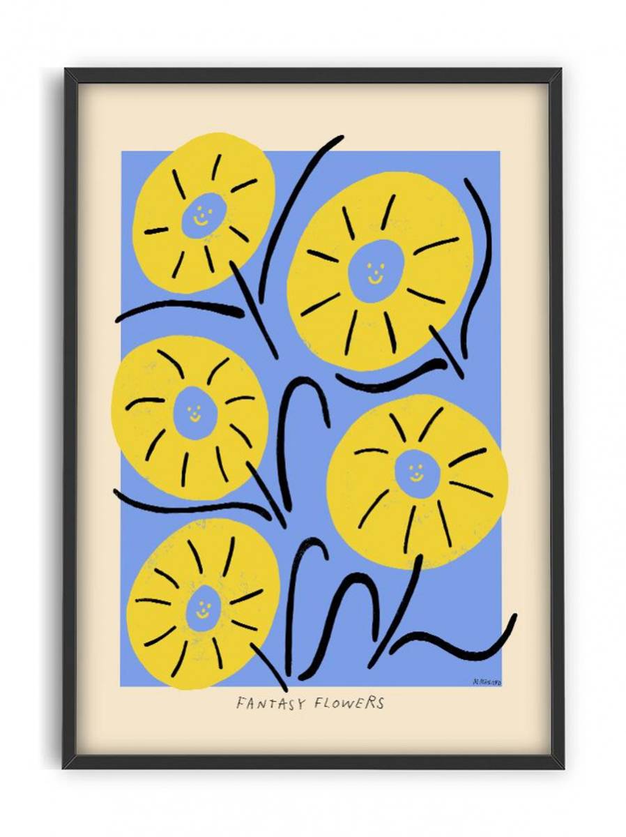 PLAKAT - Madelen - Fantasy Flowers I - 30x40