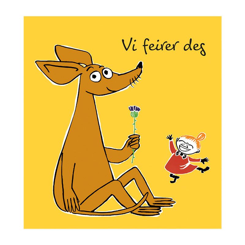 MUMMIKORT - Gul - Vi Feirer Deg