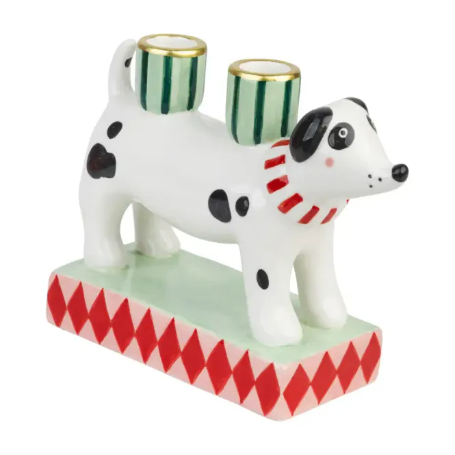 Hovedbilde LYSESTAKE – Hund med skjerf – Talking Tables