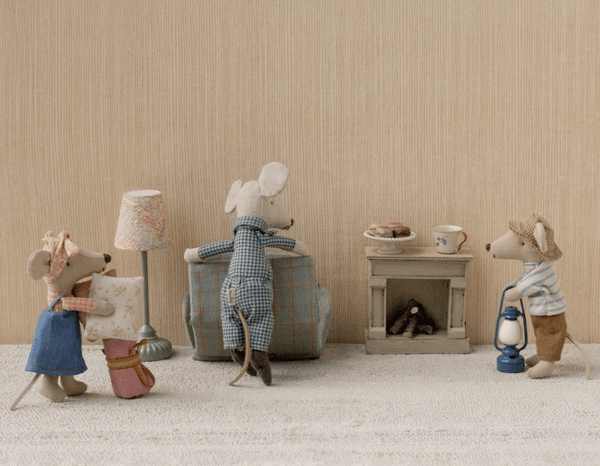 Hovedbilde SOVESOFA TIL MUSENE – Rutete – Maileg