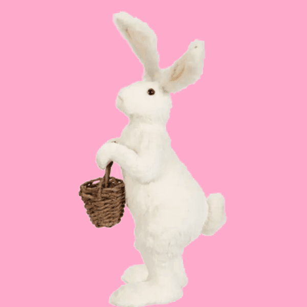 Hovedbilde STOR PÅSKEHARE – med kurv – Alot