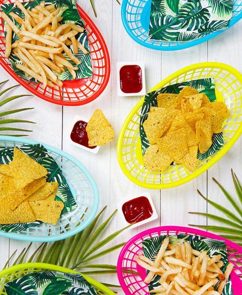 Hovedbilde SERVERINGSKURVER – Fargerike – 6 pk – ...