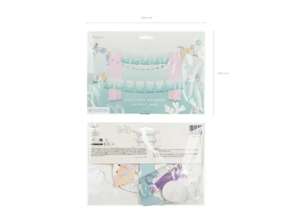 Hovedbilde GIRLANDER – Happy Birthday – Havfrue – ...