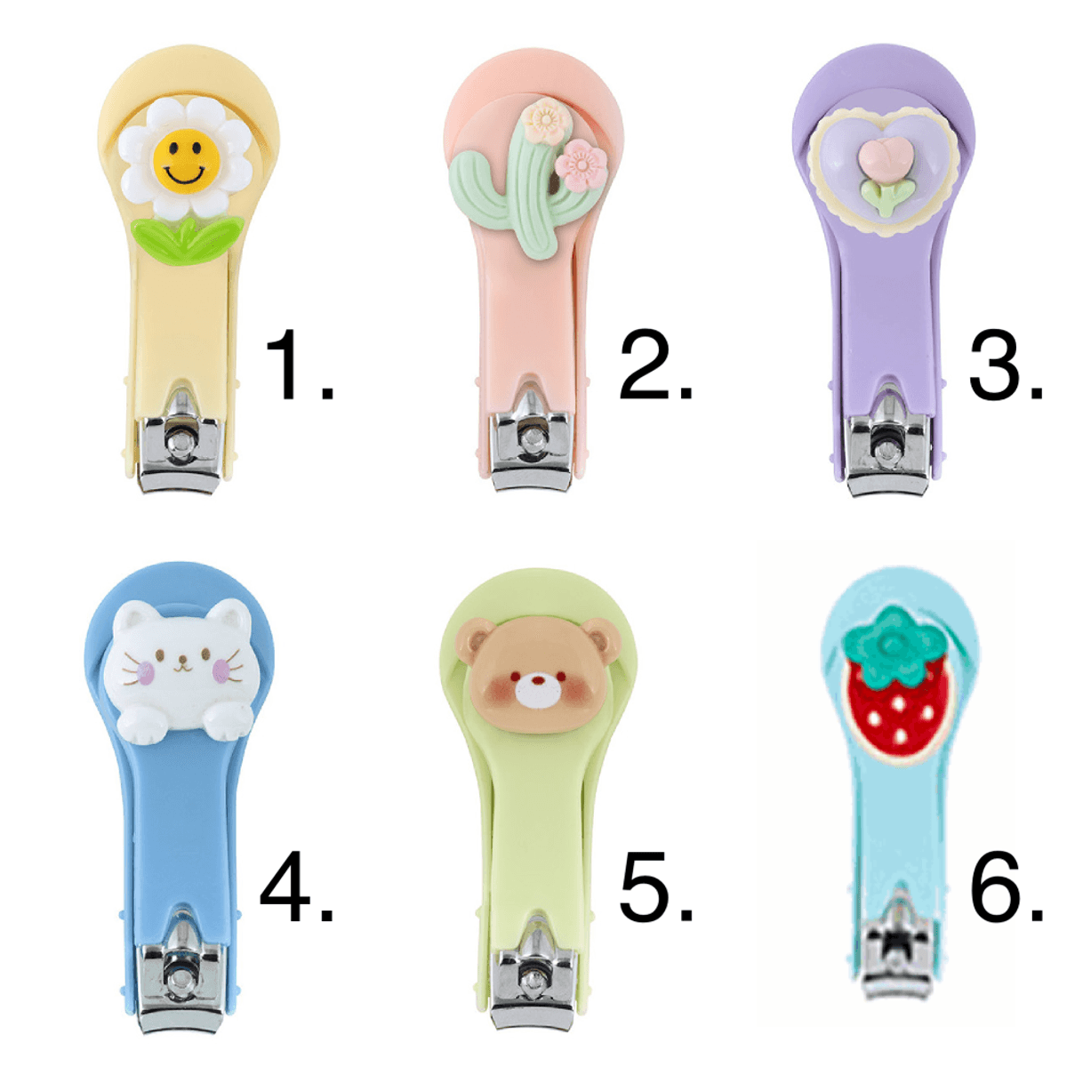 NEGLEKLIPPER – Søte motiver – Derrière La Porte