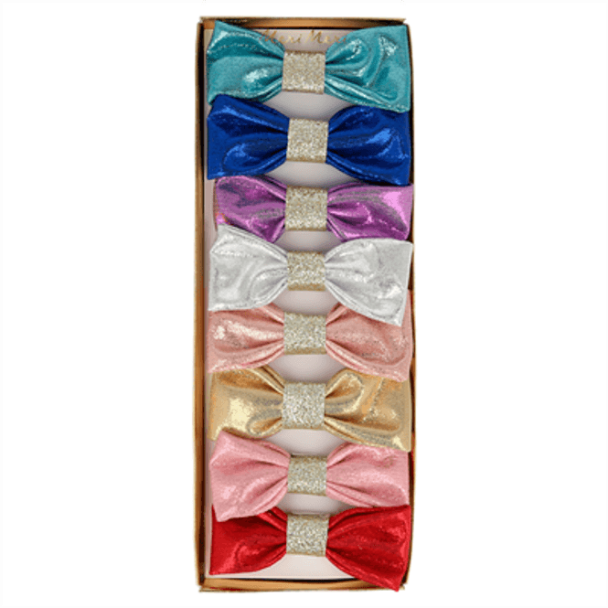 Hovedbilde HÅRSLØYFER – Glitter – 8 pk – Meri Meri
