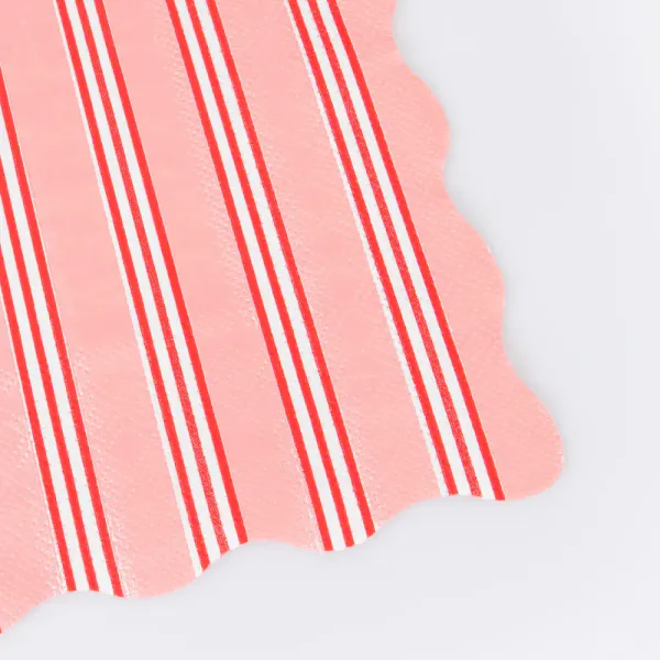 Hovedbilde SERVIETTER – Julestriper – 16 pk – Meri ...