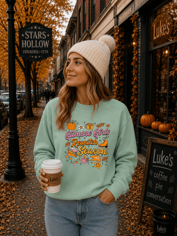 GENSER – Gilmore Girls Rewatch Season – Festligetrykk
