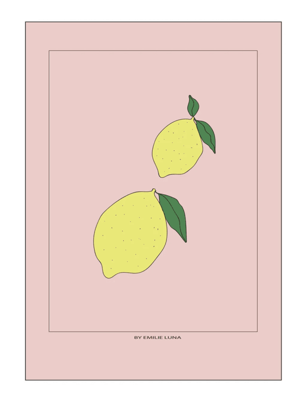 PLAKAT - No9 - A3 -  Emilie Luna
