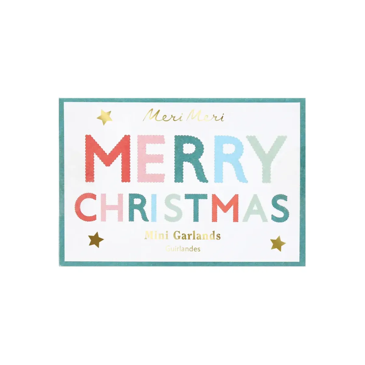 GIRLANDER – Merry Christmas mini – 2 stk – Meri Meri