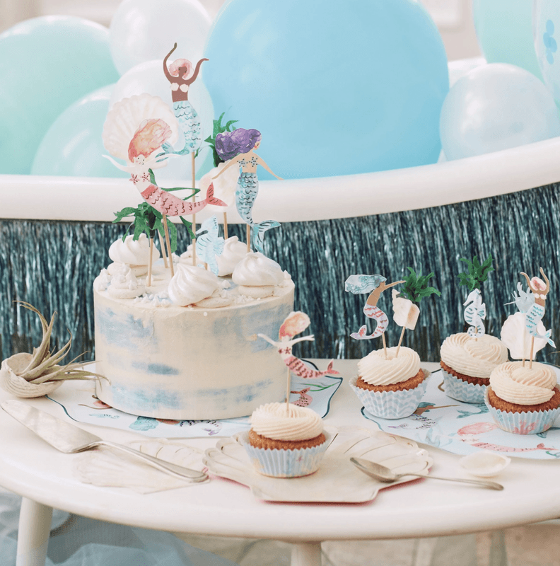 MUFFINSSETT – Havfrue – Meri Meri