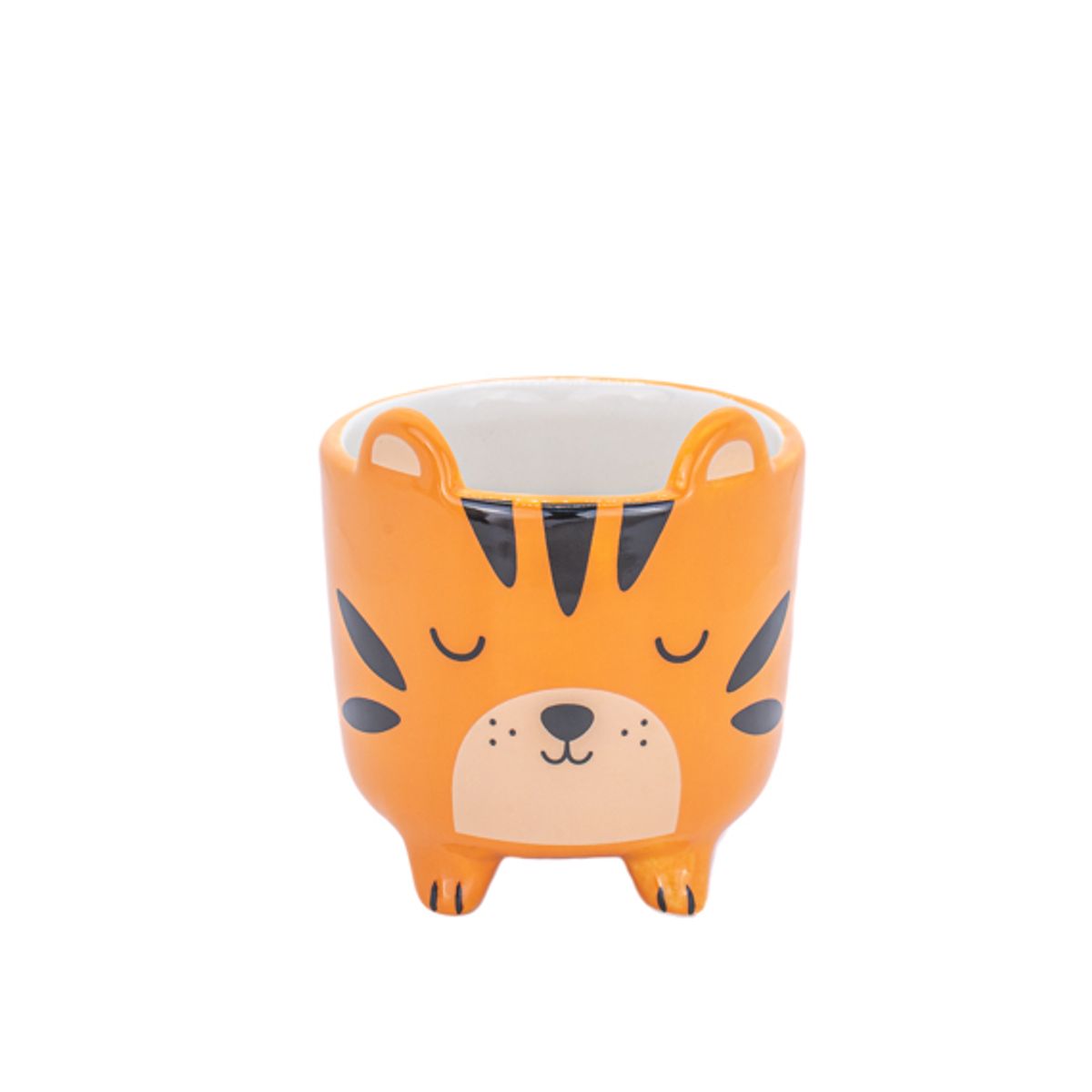 LITEN BLOMSTERPOTTE – Tiger med ben – Sass & Belle