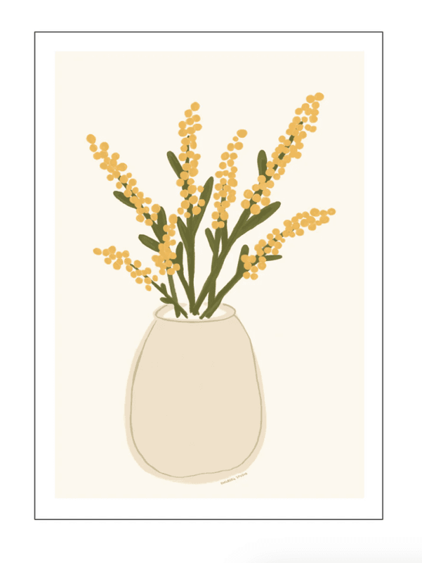 PLAKAT – Mimosa – 30 x 40 cm – Engberg Studio