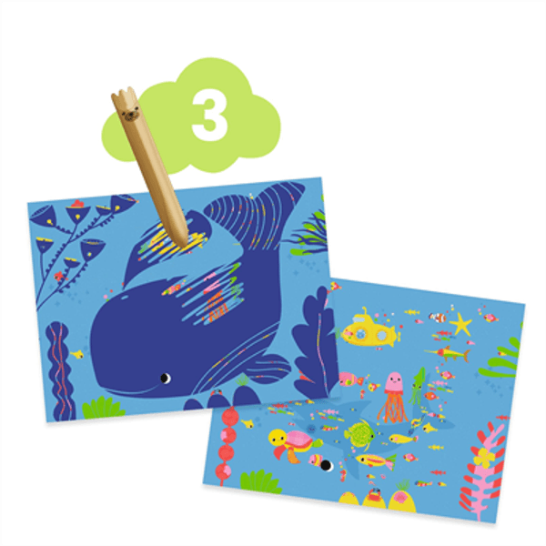 Hovedbilde HOBBYSETT – 6 kreative aktiviteter – Djeco