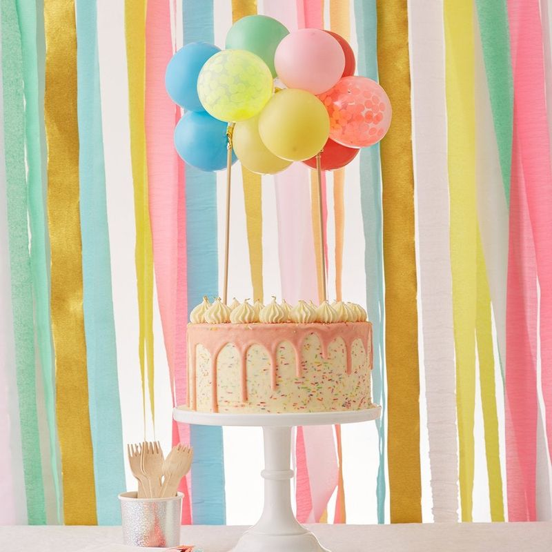KAKETOPP – Pastellballonger – Meri Meri