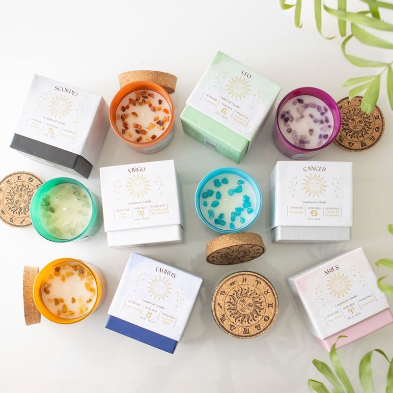 STJERNETEGNLYS – Fiskene (Pisces) – Zodiac Krystall – Something Different