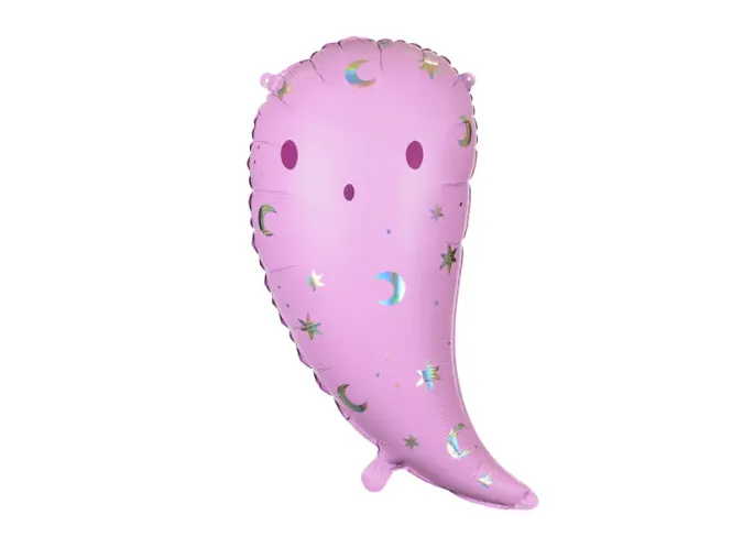 Hovedbilde BALLONG – Spøkelse – Rosa med stjerner – ...