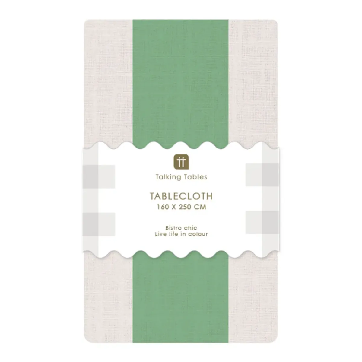 DUK – Stripete grønn XL – Talking Tables