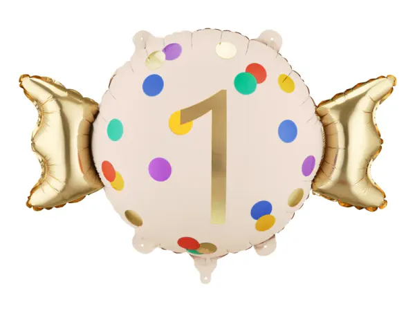 Hovedbilde FOLIEBALLONG – Candy Dots – Tall 1 – ...