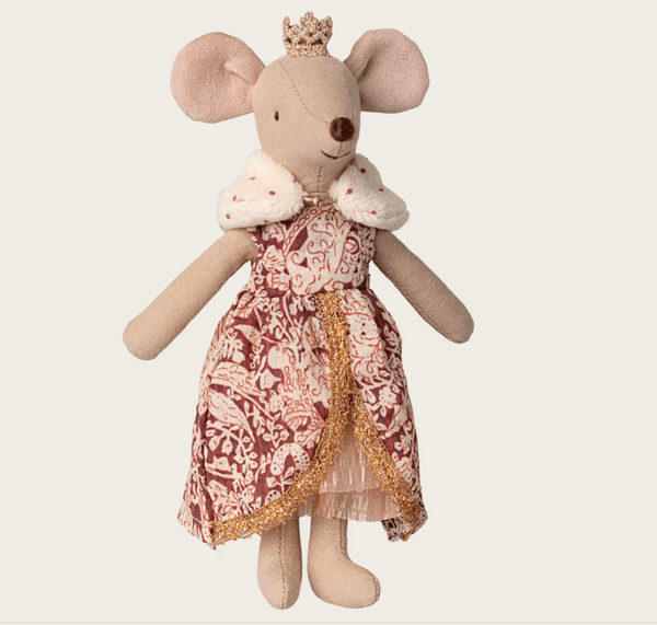 Hovedbilde MAMMA-MUS – Dronning i burgunder kjole – Maileg