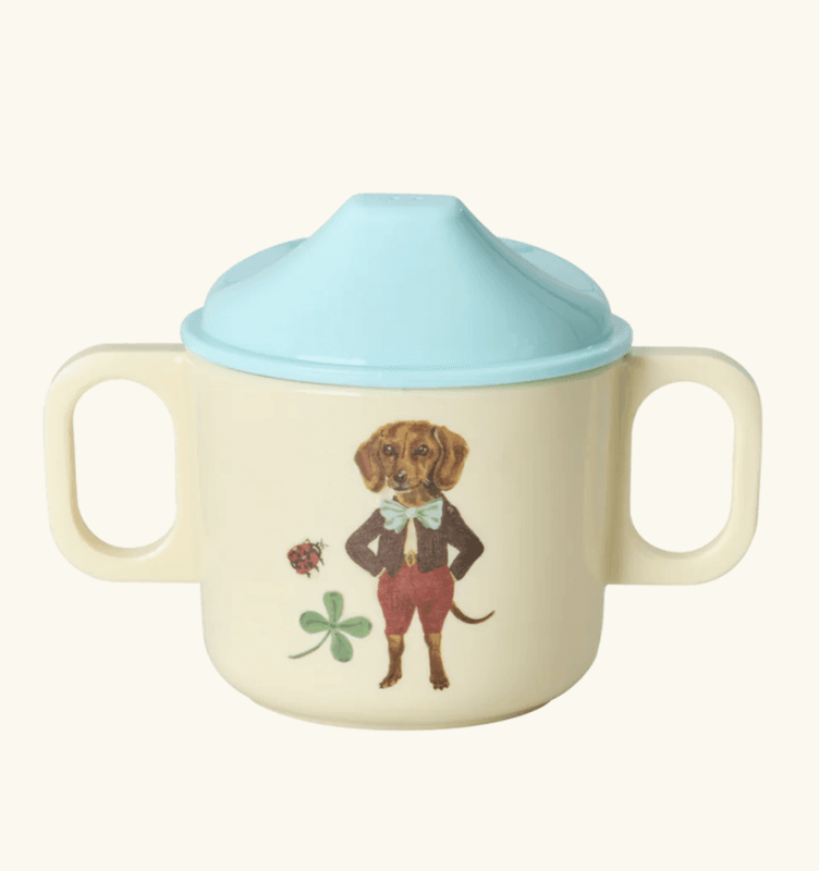 BABY SPISESETT – Dachshund & Venner – Rice x Nathalie Lété