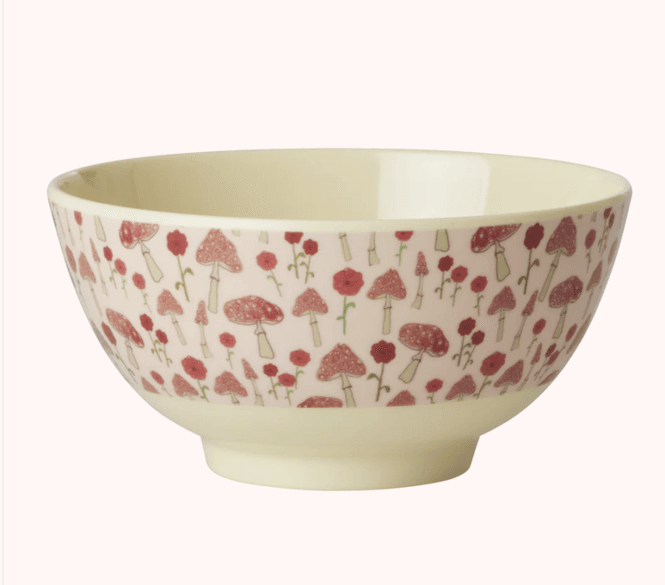 Hovedbilde MEDIUM BOLLE – Happy Forest Print – Rosa ...