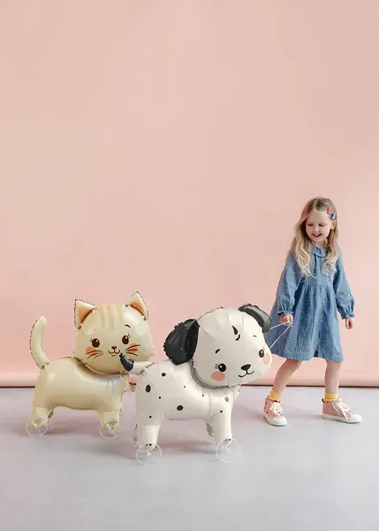 Hovedbilde FOLIEBALLONG – Katt med hjul – PartyDeco