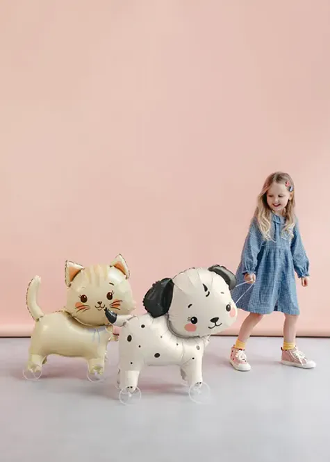 Hovedbilde FOLIEBALLONG – Katt med hjul – PartyDeco