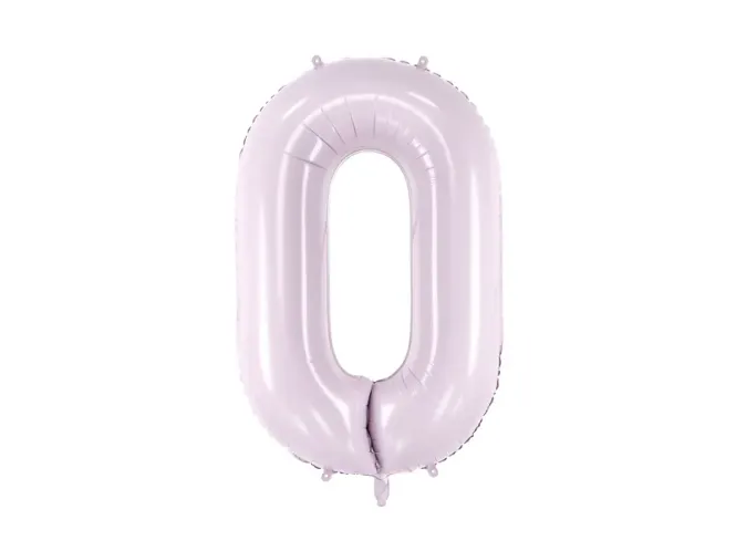 Hovedbilde FOLIEBALLONG – Tall 0 – Lys lilla – 72 cm ...