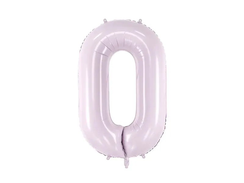 FOLIEBALLONG – Tall 0 – Lys lilla – 72 cm – PartyDeco