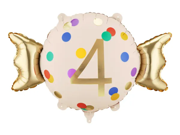 Hovedbilde FOLIEBALLONG – Candy Dots – Tall 4 – ...