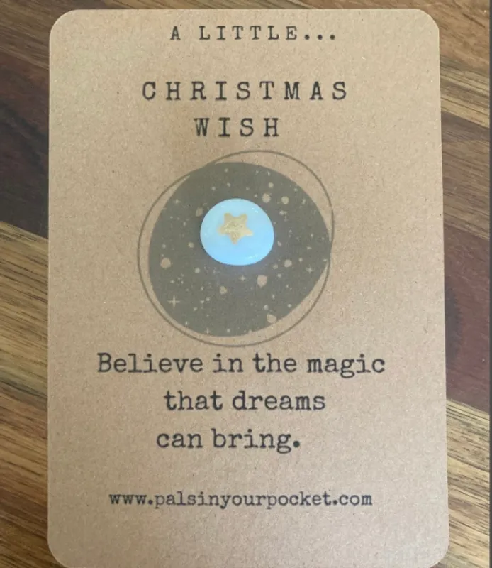 LOMMEVENN – A Little Christmas Wish – Believe in the Magic That Dreams Can Bring – Pals in Your Pocket