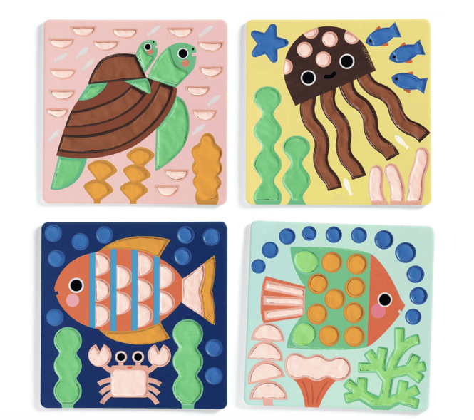 Hovedbilde HOBBYSETT – Fargelegg med leire – Djeco