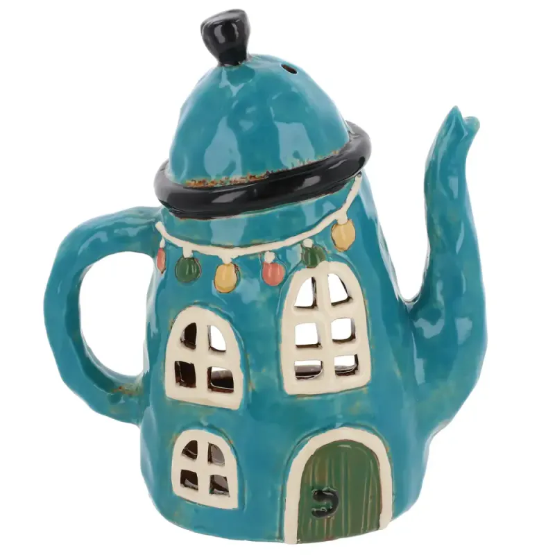 LYSHUS – Teapot House Blue – Joe Davies