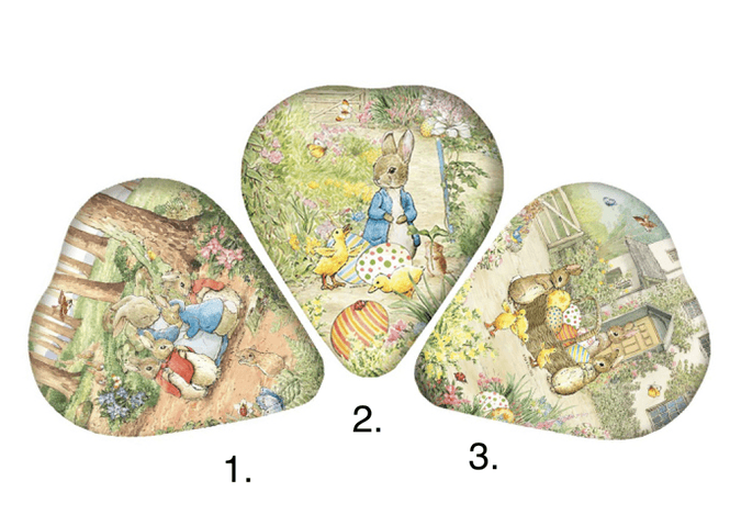 Hovedbilde PÅSKEEGG – Peter Rabbit Hjerte – 12 cm – ...