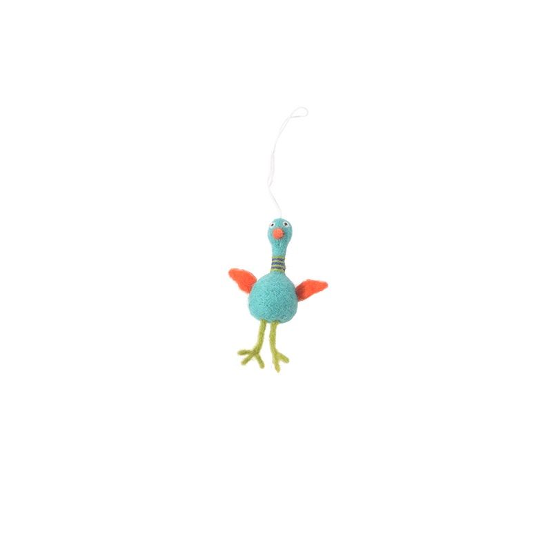 OPPHENG – Liten Funky Bird – Turkis – Aveva Design