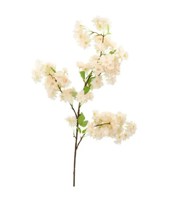 KUNSTIG BLOMST – Kirsebærblomst gren – Aprikos – 102 cm – Alot