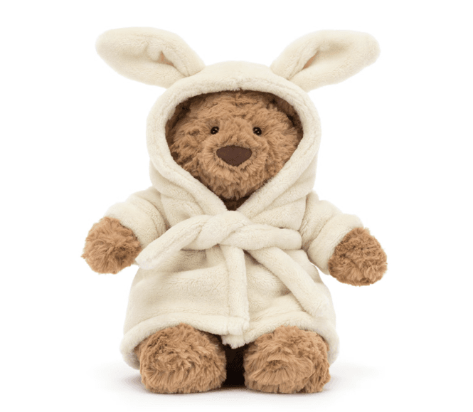 Hovedbilde KOSEDYR – Bartholomew Bear Bathrobe – Jellycat
