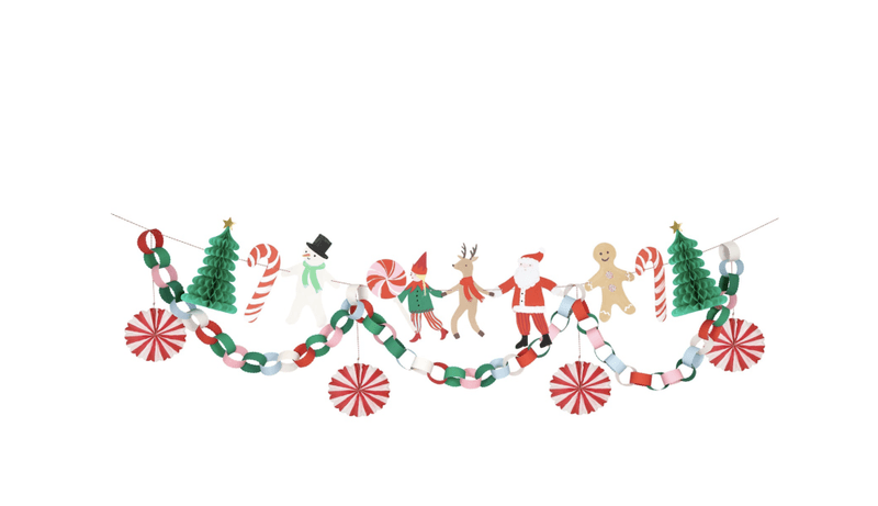 GIRLANDER – Jolly Christmas – Meri Meri